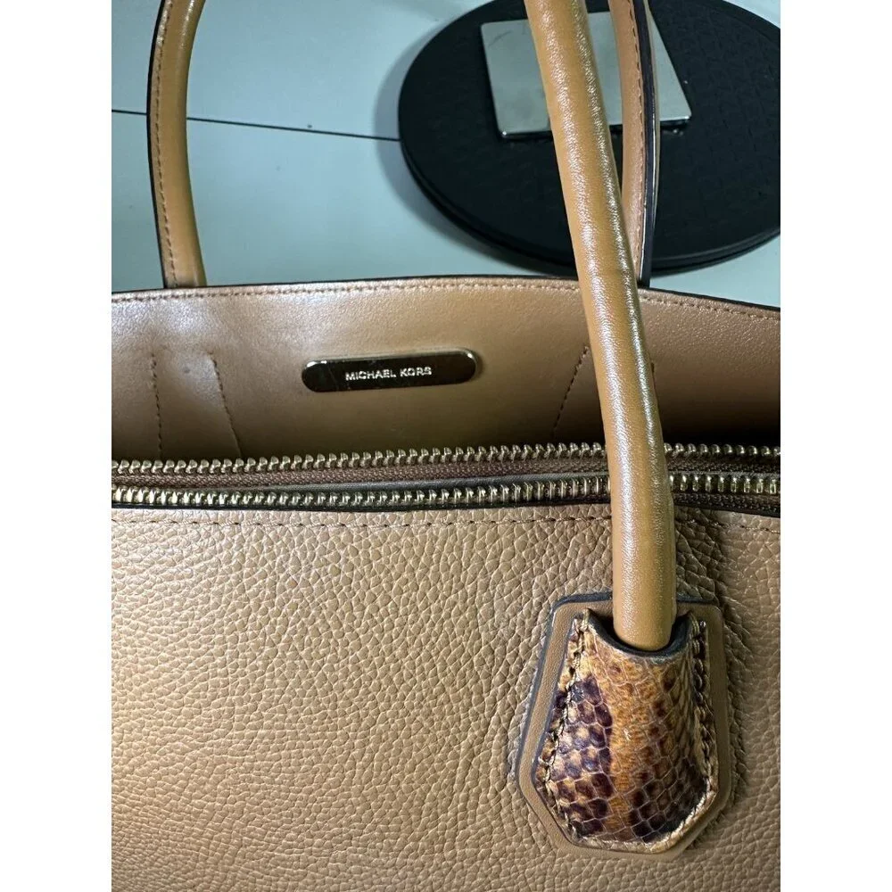Michael Kors Mercier Brown Tote Bag